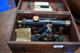 A vintage Stanley level, in original box