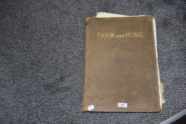 A Victorian book; Farm and home, a weekly journal of agriculture and of domestic economy, March 1894