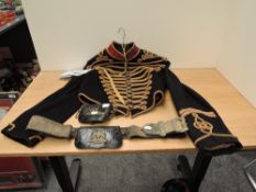 A Royal Horse Artillery Tunic 1901 Eaton Style Pattern, with all buttons and Corporal stripe present