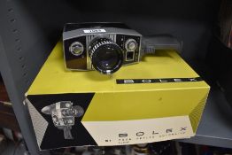 A Bolex S1 zoom reflex automatic cinema camera