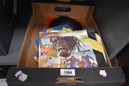 A small selection of seven inch singles including Blondie, Leo Sayer etc