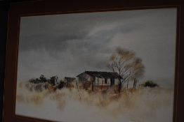 Richard Alexander Rennie (b.1932, South African School), watercolour, A barren South African
