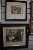 After W Denby Sadler monochrome print 