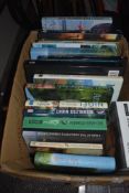 A carton of books of mainly nature genre including 'Nature of Britain', 'The Lakeland One Hundred'