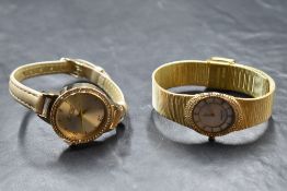 A lady's quartz wrist watch by Skagen model no: 566XSGG having Arabic and baton numeral dial to
