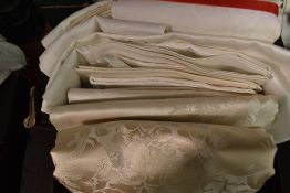 A mixed lot of vintage items, to include baby clothes, dress making patterns, Lace collar etc.