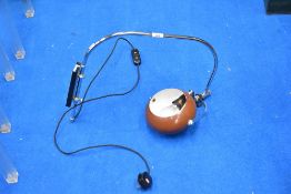 A vintage wall light