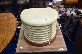 A vintage HMV heater