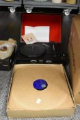 A collection of shellac records, of Classical interest.