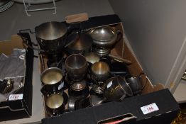 A selection of silver plated trophies, of rallying and motor sport interest etc.