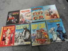 Seventeen 1950's and later Children's Annuals including Playhour 1959, Playbox 1956, Harold Hare's