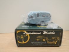 A Lansdowne Models (Brooklin Models) 1:43 scale diecast, LDM17 Willerby Vogue Caravan, Windsor Blue,