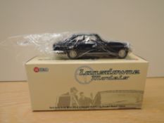 A Lansdowne Models (Brooklin Models) 1:43 scale die-cast, LDM 80 1972 Bristol 411 Series II, dark