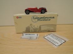 A Lansdowne Models (Brooklin Models) 1:43 scale die-cast, LDM 63A 1938 AC 16/80 Sports Competition