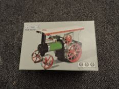 A Mamod Live Steam Tractor TE1A, appears to be as new, box has tape wear
