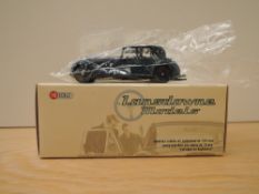 A Lansdowne Models (Brooklin Models) 1:43 scale die-cast, LDM 61 1937 Jensen 3.5 Litre S Type, blue,