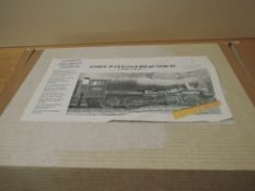 A Modern Outline Kit, 1:43 scale 0 gauge Stanier 8F 2-8-0 & 4000 Gal Tender, instructions present,