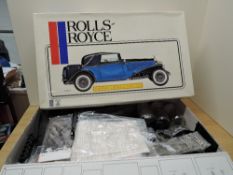 A Pocher Rivarossi 1:8 scale plastic kit, Phantom II Sedanca Coupe 1932, not checked for