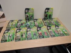 Fourteen Hasbro 2000 Star Wars 3 3/4' & 4' Power Of The Jedi Collection 2 Figures including IG-88,