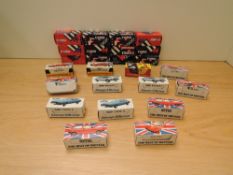 Twenty Five 1980's Corgi diecasts, Mettoy Co 1981 Ford Escort x2, Capri S x2, Triumph TR7 x2, Austin