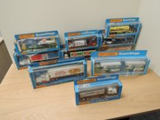 Ten 1981 Matchbox Super Kings diecasts, K3 Grain Transporter Kelloggs, K10 Car Transporter