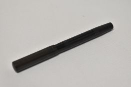 A Mabie Todd Jackdaw self filler lever fill fountain pen in BHR with engine turned hoop design and