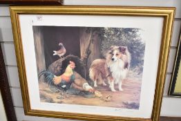 Diana Howorth - a limited edition print The Proud Father 106/750