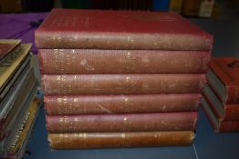 Fletcher Moss. Pilgrimages to Old Homes. Six volumes from the series. Original cloth. (6)