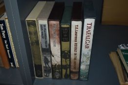 Folio Society. Military History. Each in slipcase. (6)