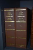 Local History. Hutchinson, William - The History of the County of Cumberland. 1974 EP Publishing