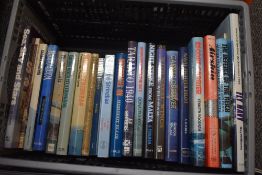 Aviation and Naval Aviation. A carton. Modern hardbacks in dust jackets. (21)