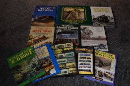 Model Railways. Hardback and softback selection. (11)