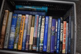 Aviation and Naval Aviation. A carton. Modern hardbacks in dust jackets. (22)