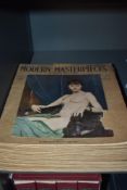 Art. Modern Masterpieces. A Newnes Publication. In 24 parts. Colour plates. (24)