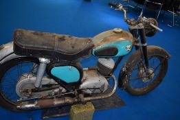 A Gillet Comfort 250CC Twinport, 1953 barn find for restoration, bearing reg 240YUH. with V5