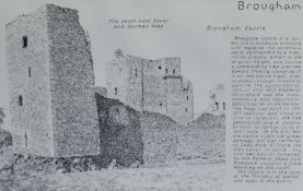 *Local Interest - After Alfred Wainwright MBE (1907-1991), 'Brougham', 'An original printing plate