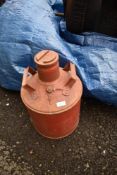 A vintage petrol or oil can