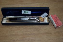 Two Ronson Pencil-lighters