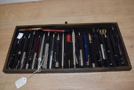 Twenty Two propelling pencils