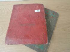 COLLECTION OF POSTCARDS IN 2 ALBUMS, UK & FOREIGN, SHIPS, TRANSPORT ETC Two postcard albums (one