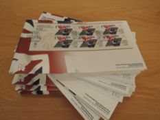 GB 2012 OLYMPICS & PARALYMPICS MEDAL WINNERS FIRST DAY COVERS IN FULL SHEETLETS Complete run of