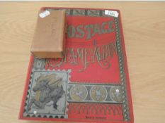 VINTAGE WORLD STAMP & FISCALS COLLECTION IN SCHWANEBERGER ALBUM Album with leaves to around 1900