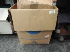 WORLD STAMPS IN 2 BOXES, PACKETS, STOCKBOOKS, LEAVES & A LOT MORE Box with a smaller one to top with
