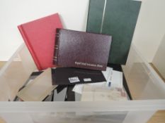 GB MINT AND USED COLLECTION QVIC ONWARDS IN TUB VARIOUS ALBUMS LOOSE ETC Clear tub with various