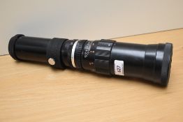 A Soligar Telephoto 1:6,3 400mm lens