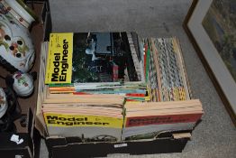 A collection of vintage copies of the Model Engineer.
