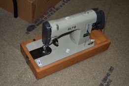 A vintage Alfa sewing machine.