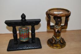 Two pieces of ethnic art