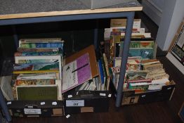 Three boxes of books, of art and art history interest.