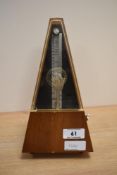 A traditional metronome AF
